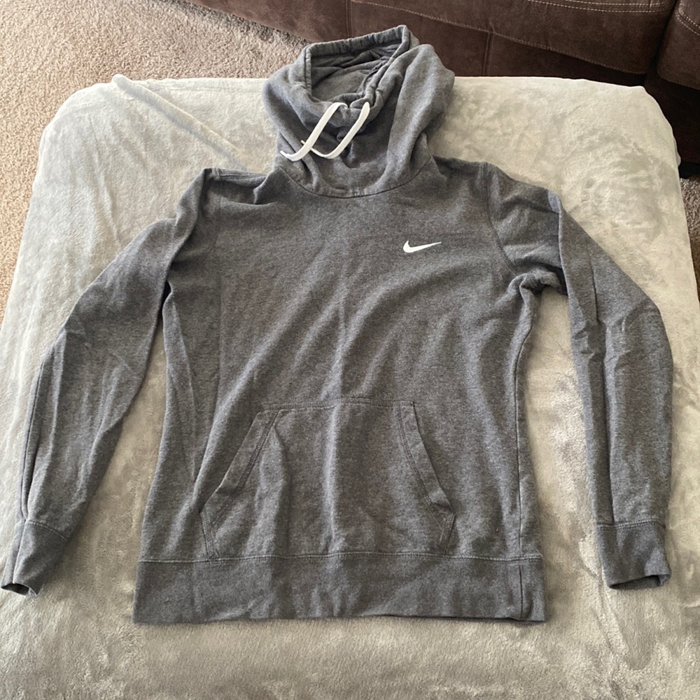 Cowl-neck Hoodie